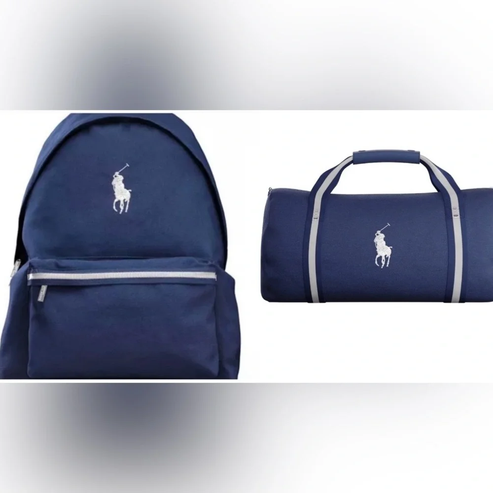 Limited Edition Polo Ralph Lauren Duffle bag/Backpack set